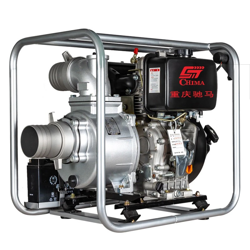 Light Weight Large Flow Portable Diesel Operated Irrigation Water Pump For Farming